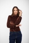 TOP ROMI MARRÓN
