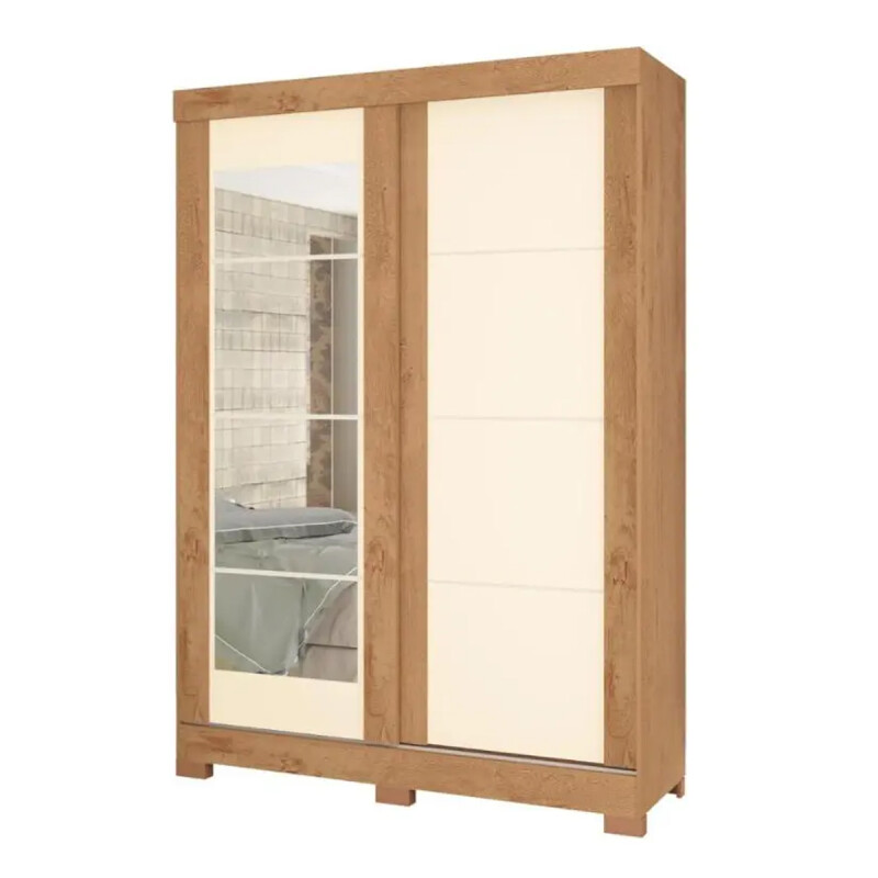 PLACARD DVN TURIM 2 Ptas Corredizas c/Espejo Nat-Off White N/A