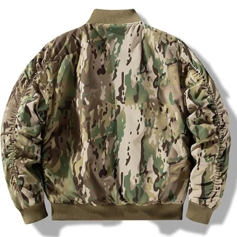 Campera Aviadora MA-1 Camuflado