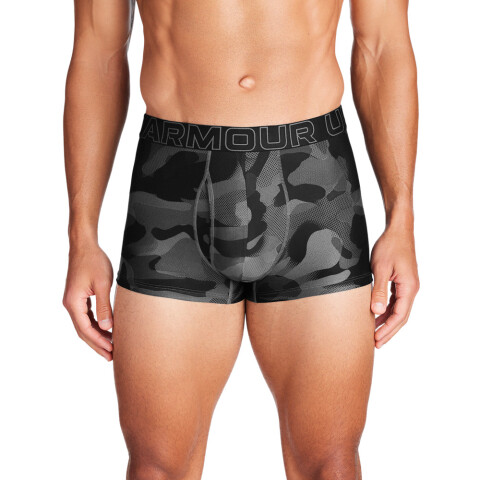 UA PERFORMANCE TECH - PRINT 3 IN 3PK BLA-001