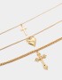 Collares Cortos Religioso Collar Corto Religioso - Dorado