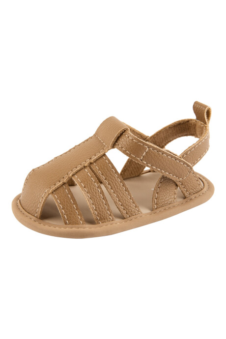 Sandalias pescadoras para bebé, marrones Sin color