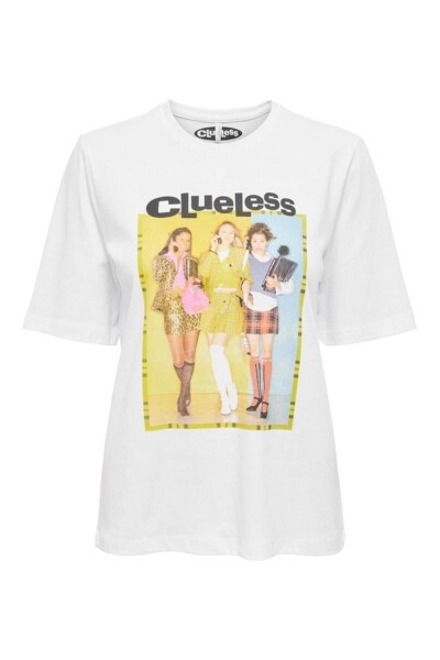 Top Clueless Bright White