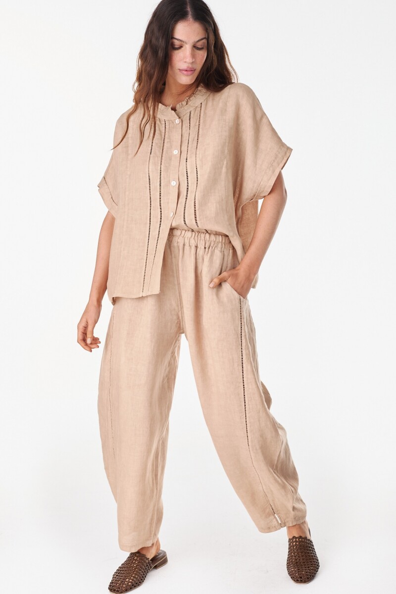 Camisa Viento Beige