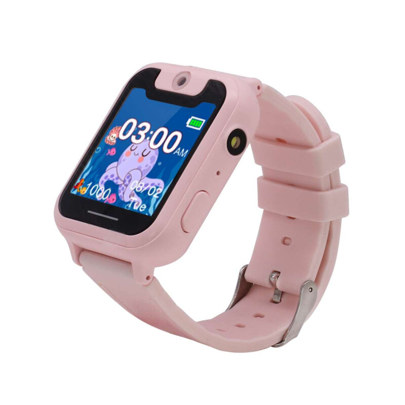 Reloj Smartwatch Infantil F8 Rosa 1.54" con juegos y cámara Reloj Smartwatch Infantil F8 Rosa 1.54" con juegos y cámara