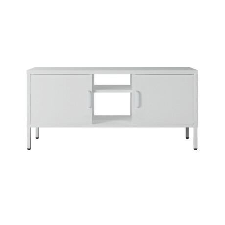 RACK PARA TV METAL BLANCO OLIVIA