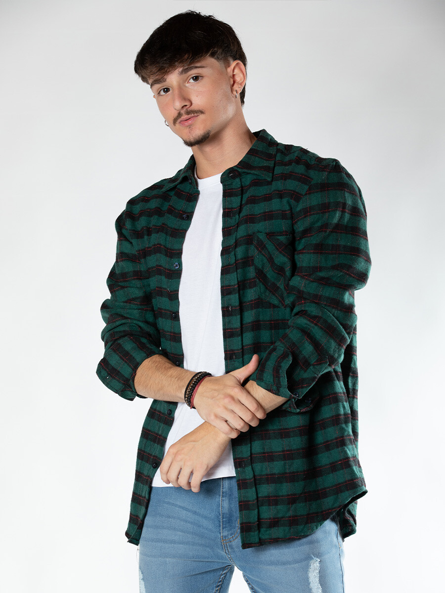 CAMISA FEDE - Verde Oscuro 