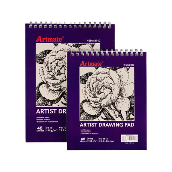 Block de dibujo Artist Drawing Pad ARTMATE 20,3 x 25,4 cm