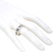 Anillo Atlas Tiffany and Co plata 925 con esmalte Anillo Atlas Tiffany and Co plata 925 con esmalte