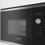 Microondas de empotrar Bosch BEL523MS0 20 lts acero inoxidable