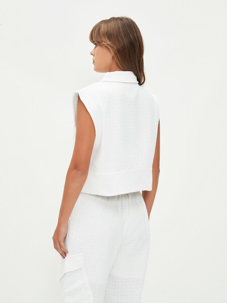 CHALECO DENA OFF WHITE