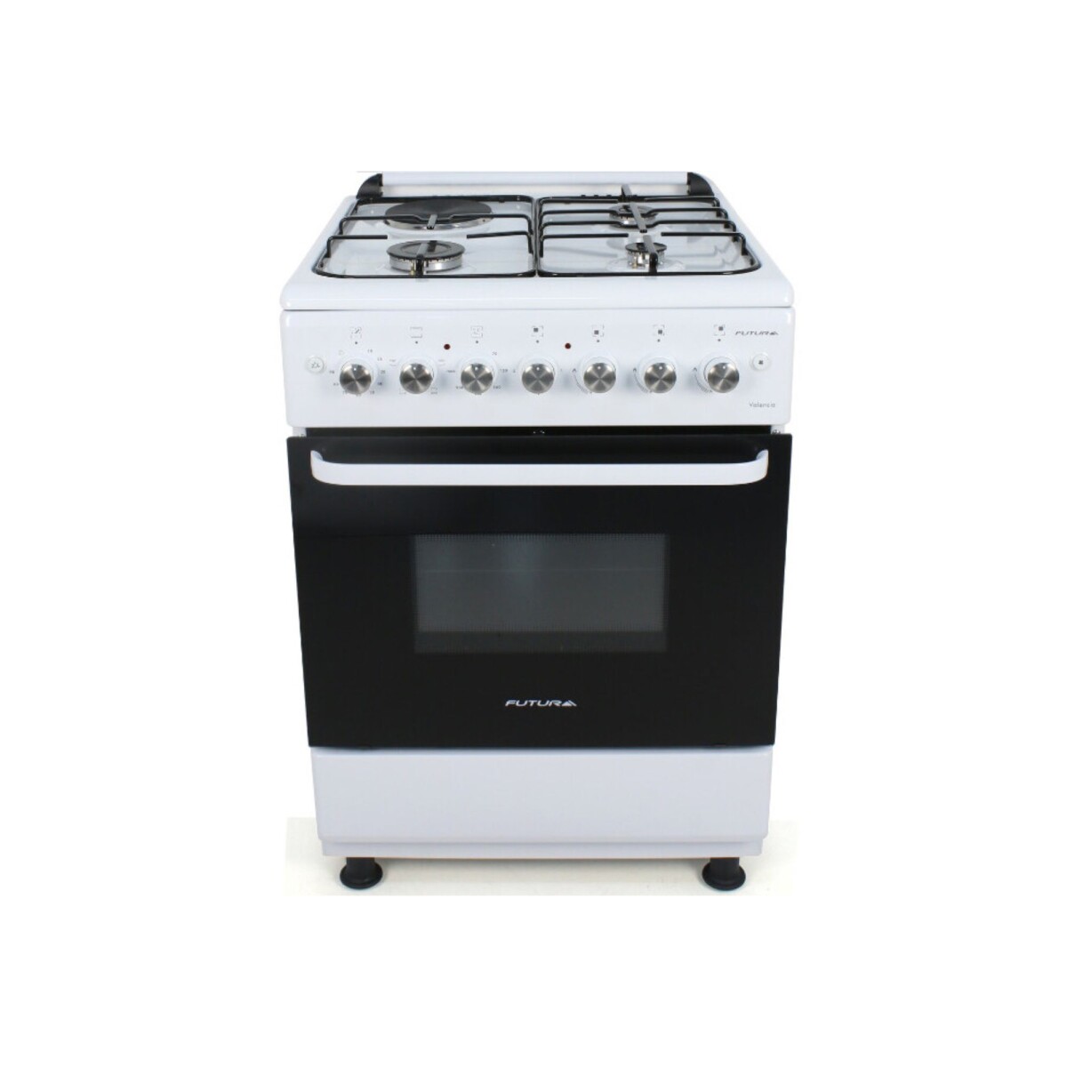 Cocina Combinada Futura Plus Valencia Fut-60cm31b - Blanco 