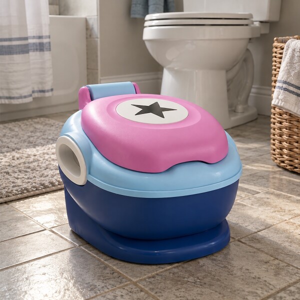 Pelela inodoro para bebes y niños con tapa y asiento infantil IMBACK Color Azul y Violeta Pelela inodoro para bebes y niños con tapa y asiento infantil IMBACK Color Azul y Violeta