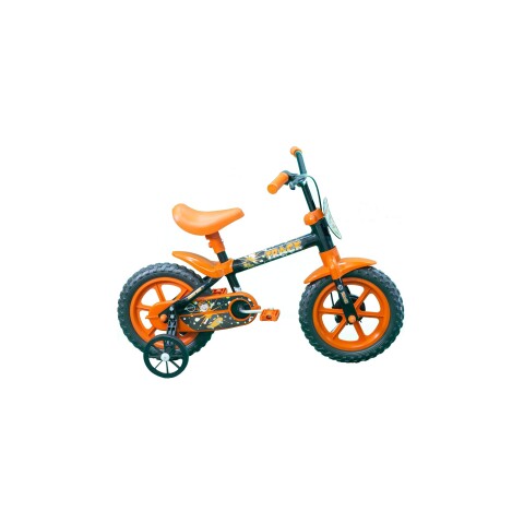 Bicicleta Track Iris Aro 12 Naranja/Negro