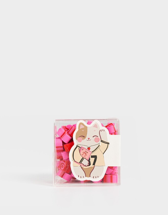 Útiles Varios Lúdico Set De Gomas De Borrar En Cajita - Combinacion Multicolor