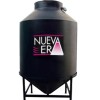 Tanque Para Agua 2000lts Nueva Era Con Base Metálica Tanque Para Agua 2000lts Nueva Era Con Base Metálica