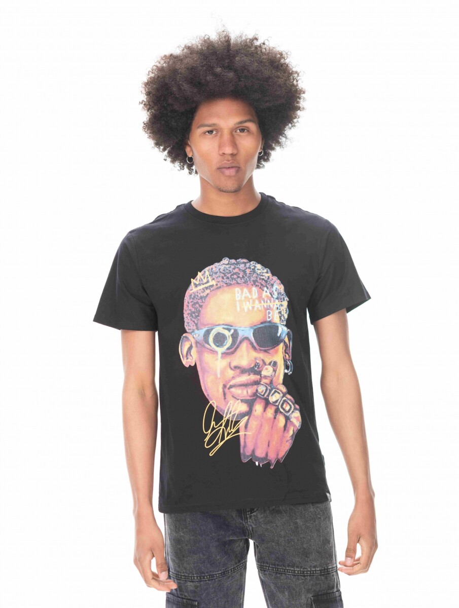 Remera Pistul - Negro 