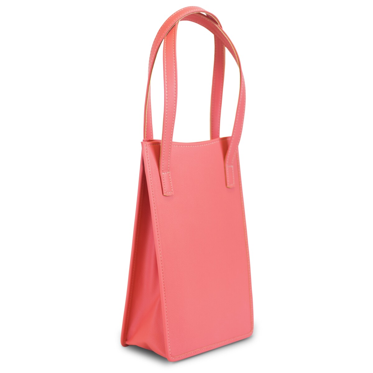 MATERA ESTILO BOLSO LIBRA - CORAL PINK GRANEADO FINO 