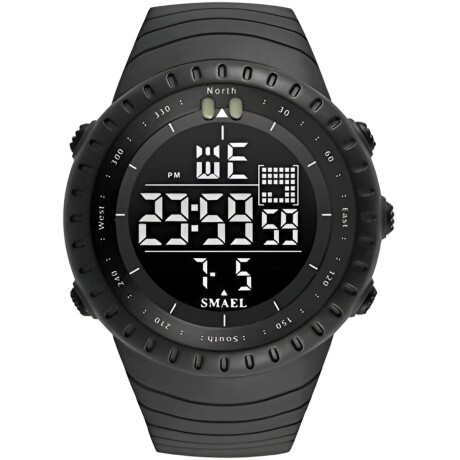 Reloj digital 1237 SMAEL Negro