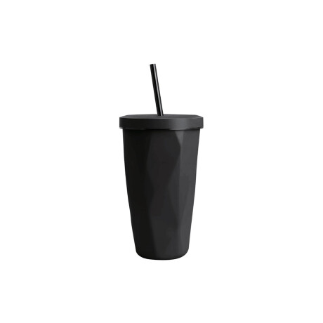 Vaso Térmico con Textura y Sorbito Negro