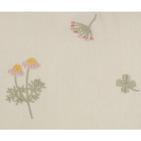 Almohadón AGERTIDSEL 45x45 flor beige Beige