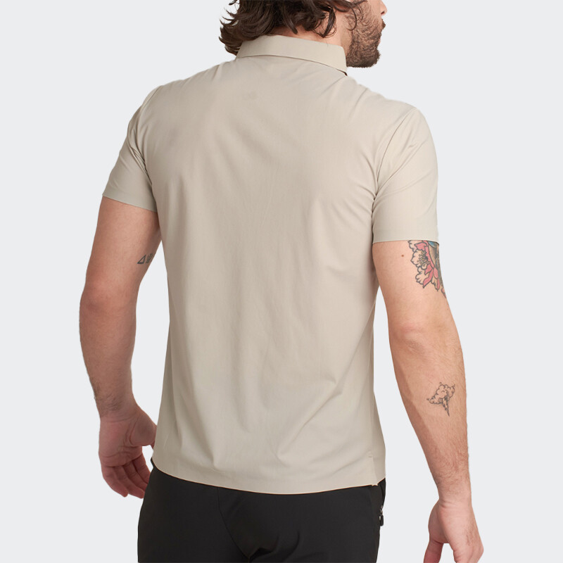 Remera Polo Le Coq Sportif Bat Beige