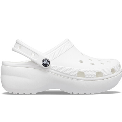 Crocs Classic Platform Blanco