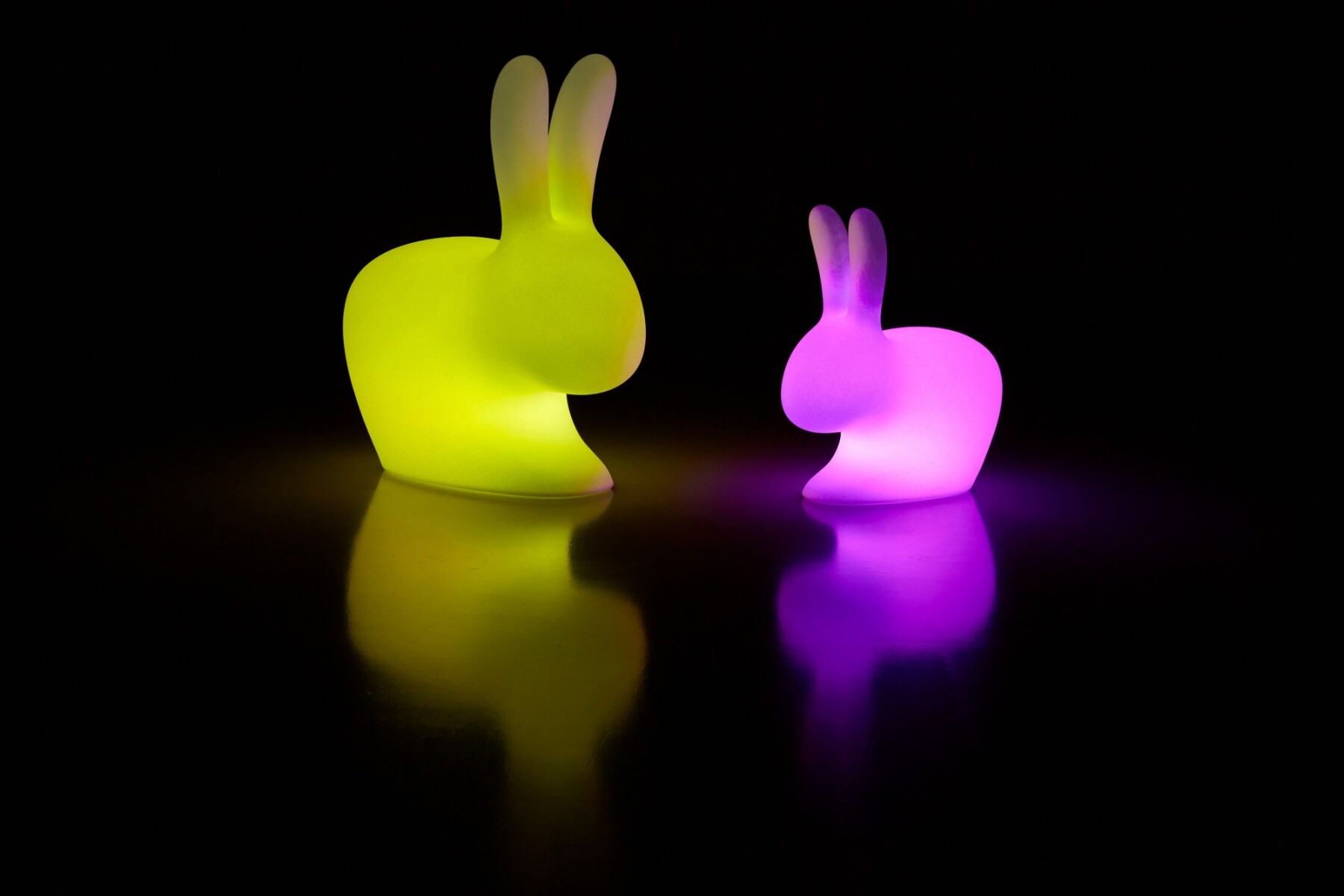 Rabbit lamp small outdoor ledn - Multicolor 
