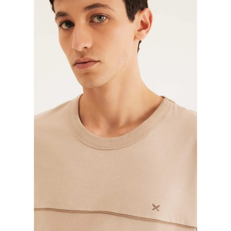 PIJAMA MM MASC MARROM CLARO