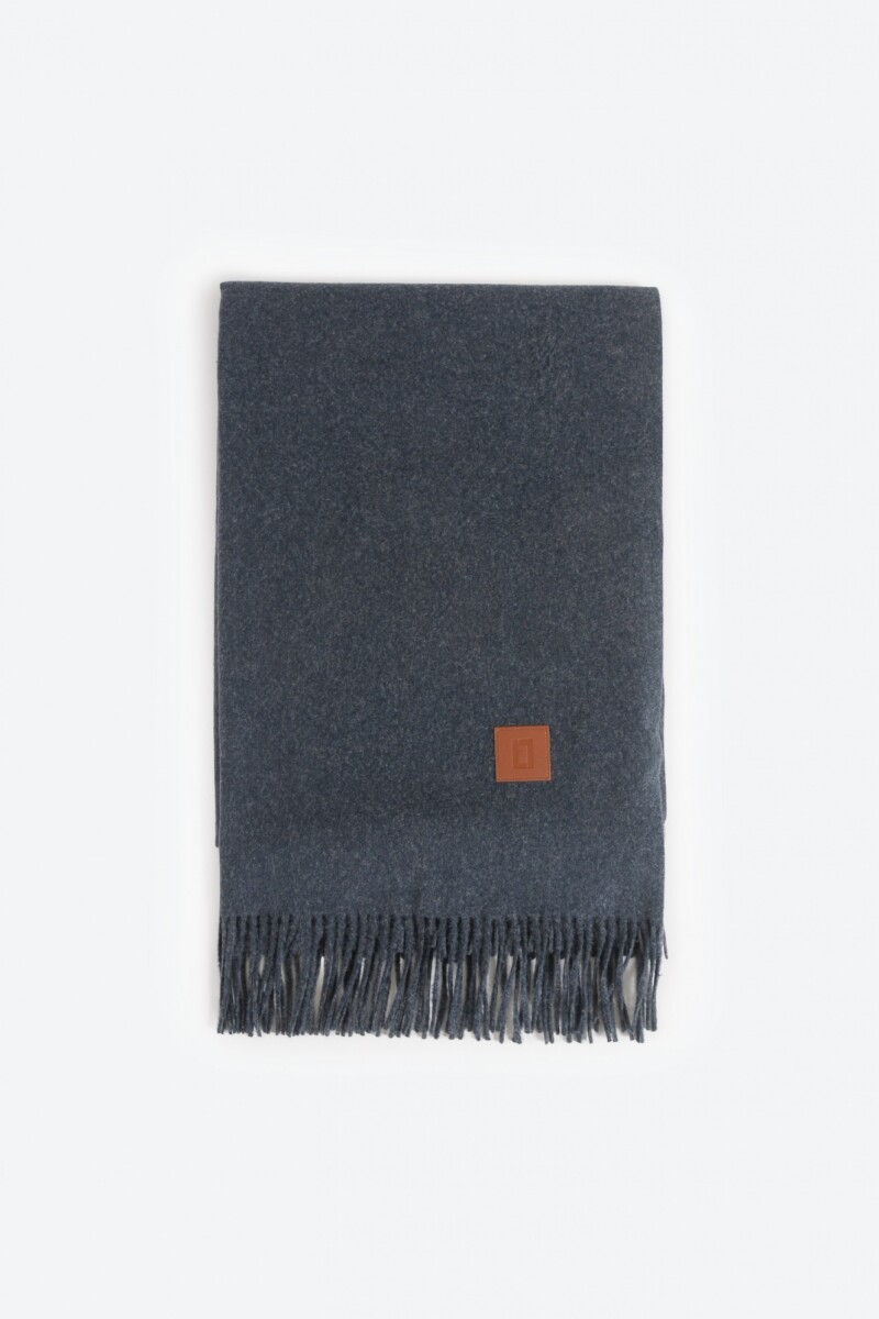 Pashmina clásica azul