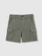 Pantalon Corto Cargo Verde