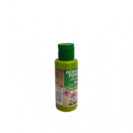Pintura Acrílica Acrilex Mate 60 ml (Tonos Verdes) 570 Verde Pistache