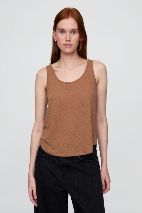 Musculosa De Lino Mujer Rawhide 18-1137 Tcx