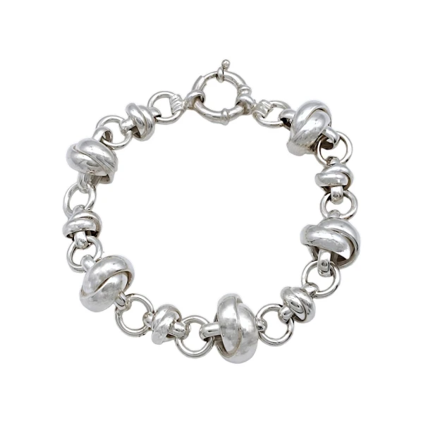 Pulsera Punto peruano-Plata 925-Sin piedra-PU3168 sinpiedra