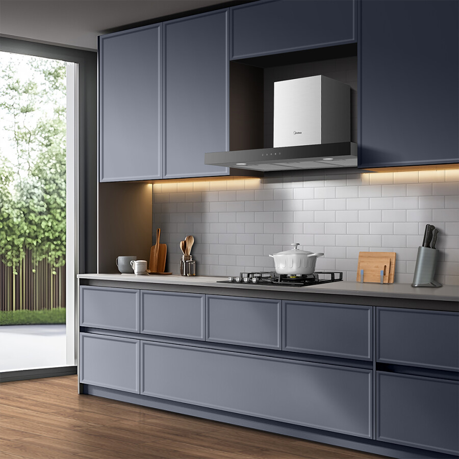 Campana extractora purificadora 90cm Midea MH90M77ET22MB Campana extractora purificadora 90cm Midea MH90M77ET22MB