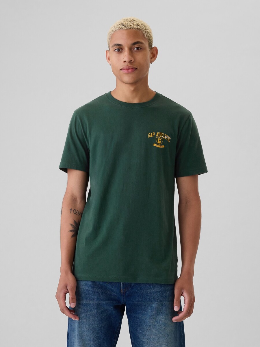 Remera Gráfico Hombre - Essex Green 702 