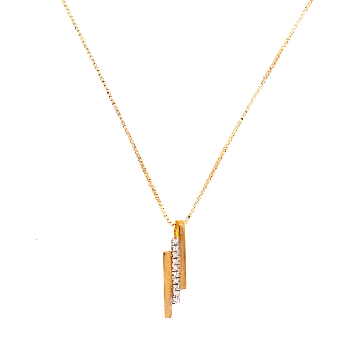 Colgante y Cadena de Oro 9 ktes 