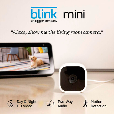 Blink - Cámara de Seguridad Interior USB Blink Mini X 2 001