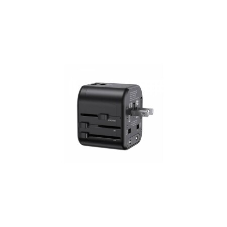 CARGADOR DE VIAJE T55 12W USAMS NEGRO