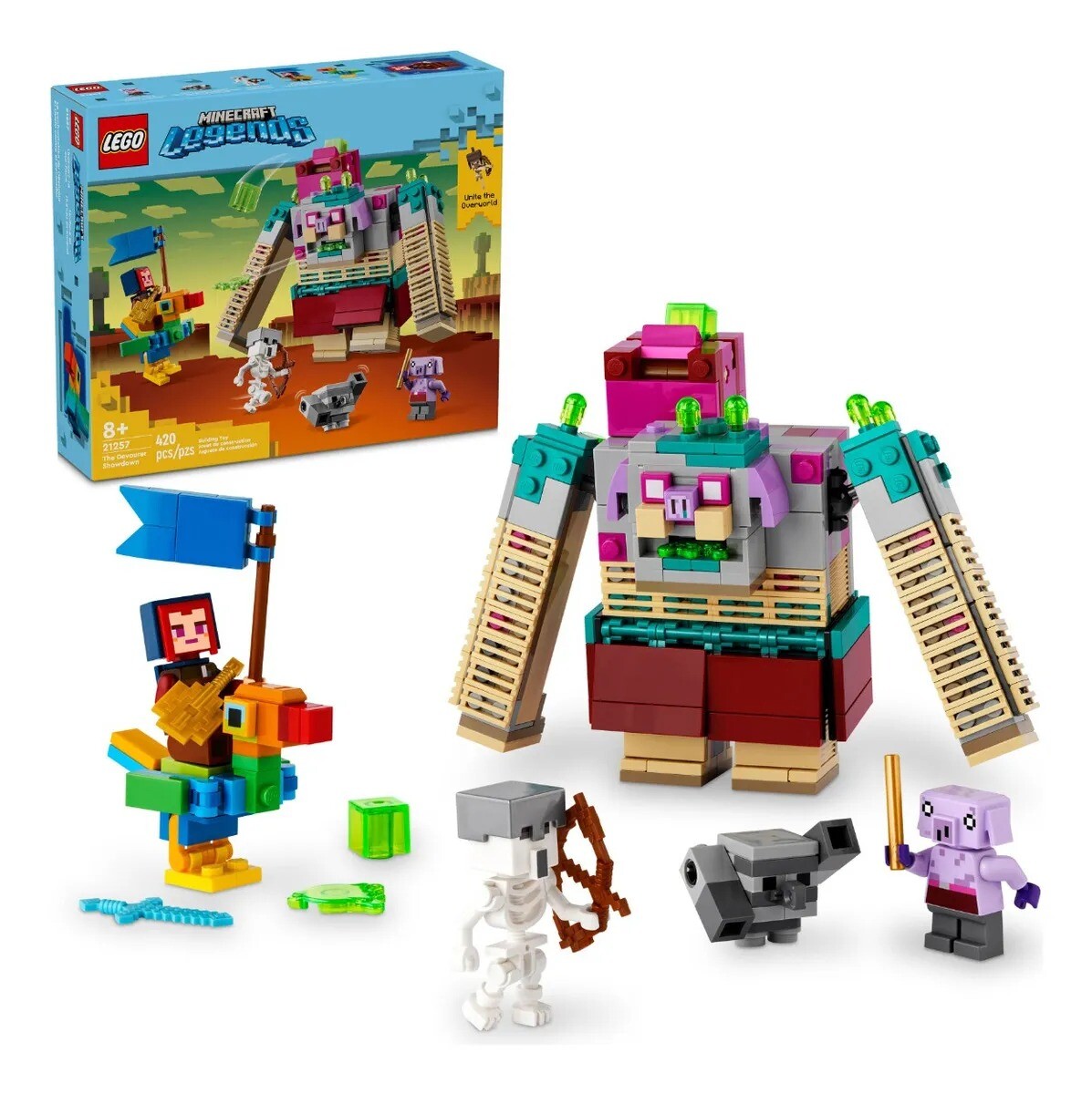Lego Minecraft El Duelo Contra El Devorador 