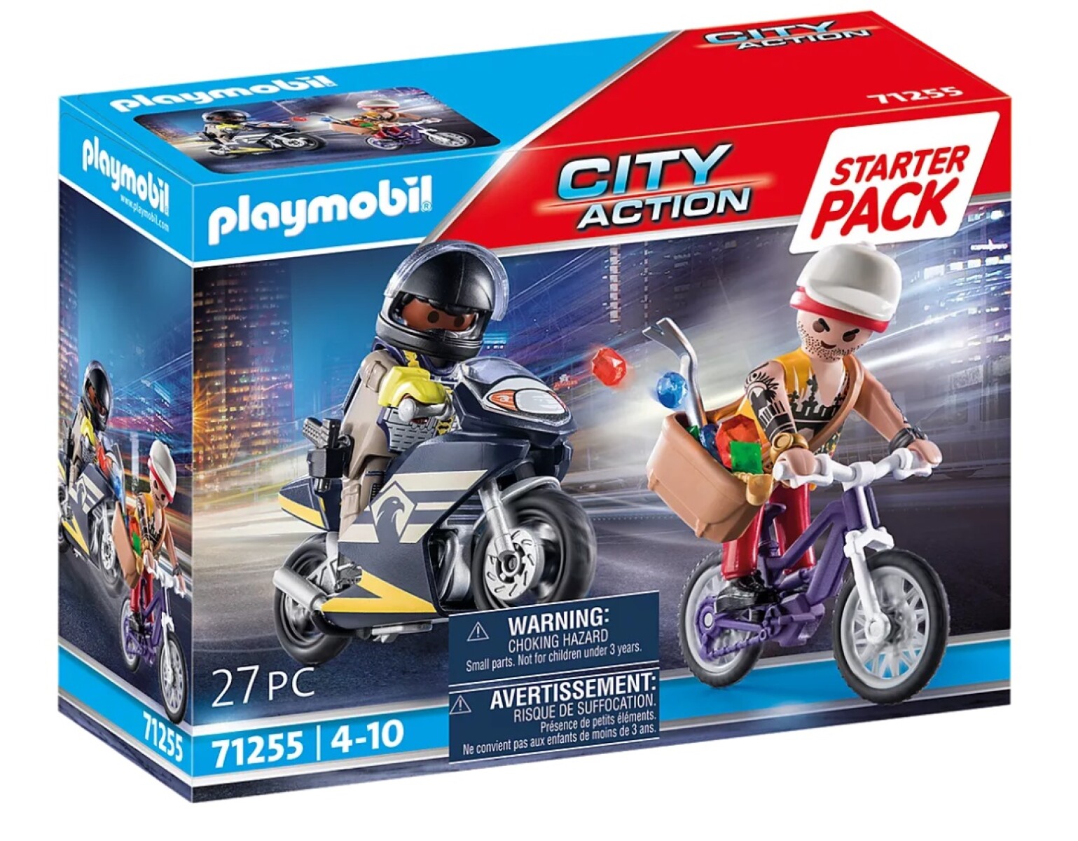 Set Playmobil Fuerzas Especiales y Ladrón - 001 