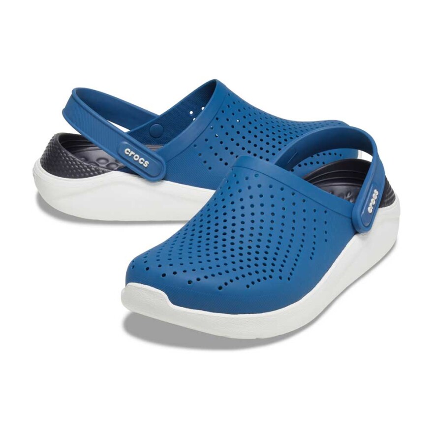 Literide Clog - Unisex Vivid Blue/almost White