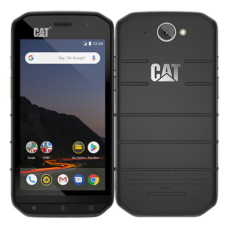 Cat - Smartphone S48C - IP68. MIL-STD-810G. 5" Multitáctil ips. 2G. 3G. 4G. Android. Ram 4GB / Rom 6 NEGRO