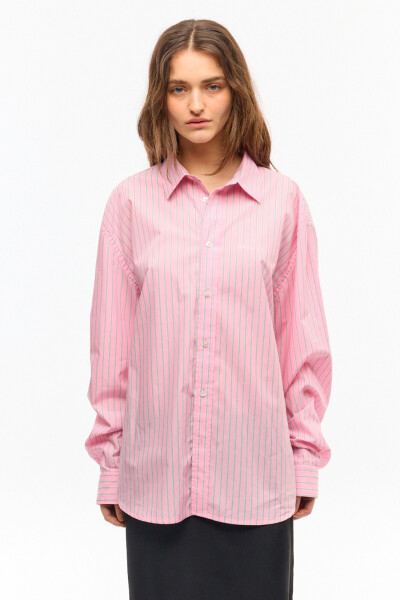 CAMISA RAYAS GABRIETTE Rosa