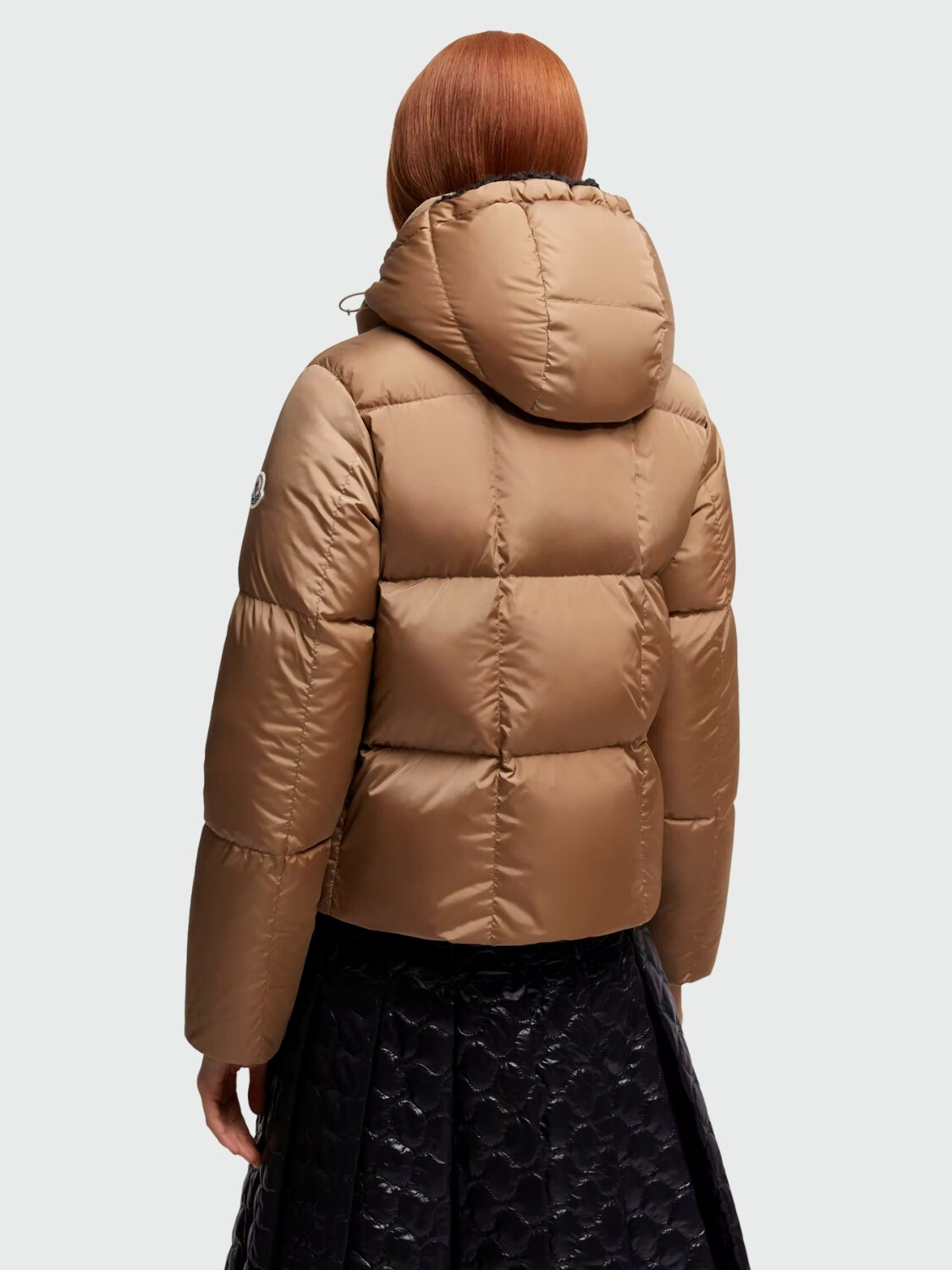 MONCLER - Campera de Plumas Castelnou Beige Claro