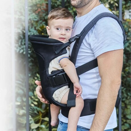 Mochila Porta Bebé Carestino Basic Negro