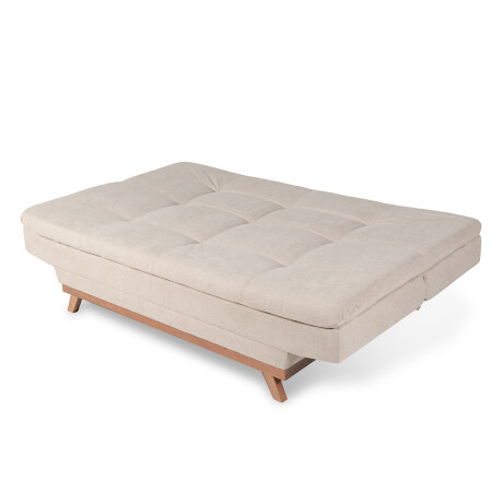 Sofá Cama Turim - Tela Microfibra 2161 (Greige)