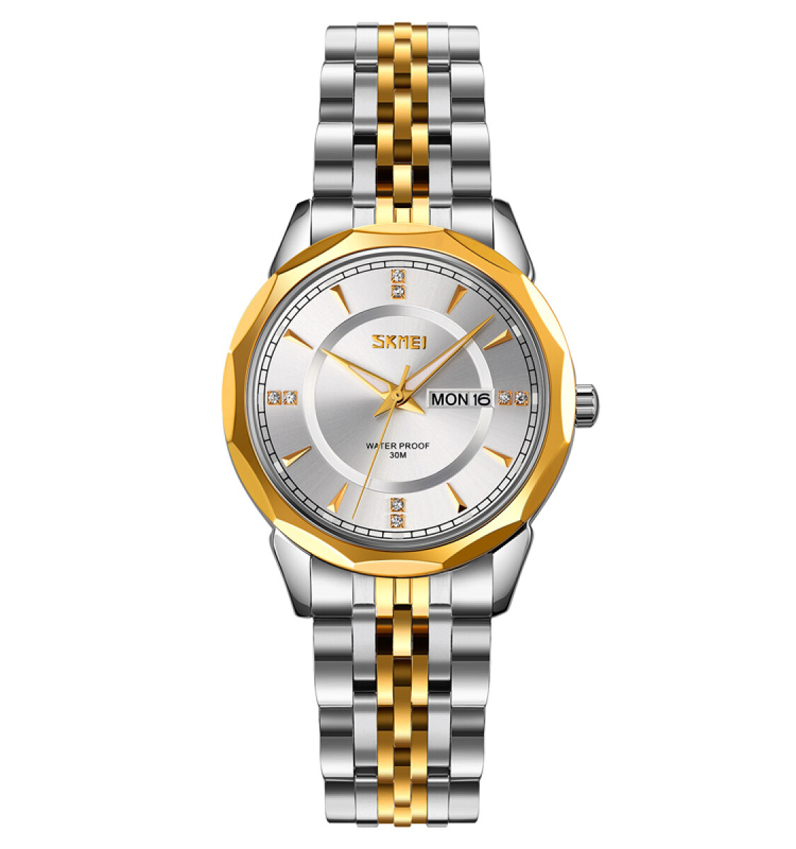 Reloj Skmei 9264tgdsi Para Dama En Acero 