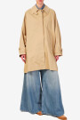 Abrigo trench Beige