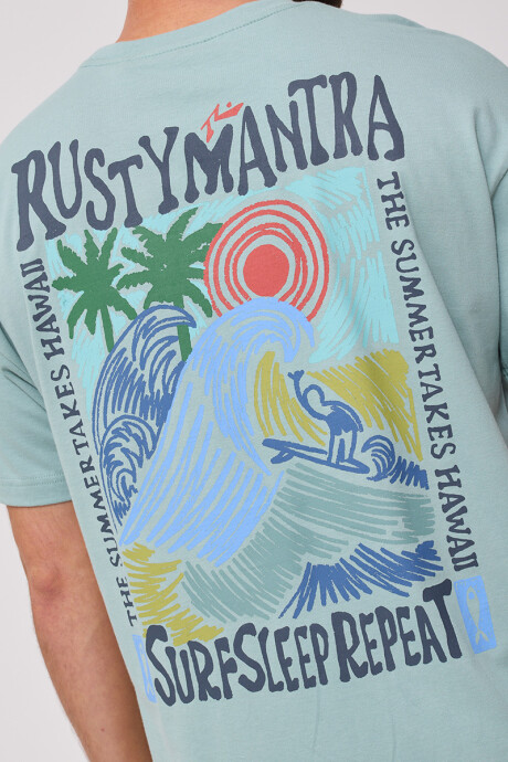 T-SHIRT ZALCONE RUSTY Verde
